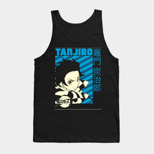 Tanjiro kamado slayer Tank Top by nezirfon